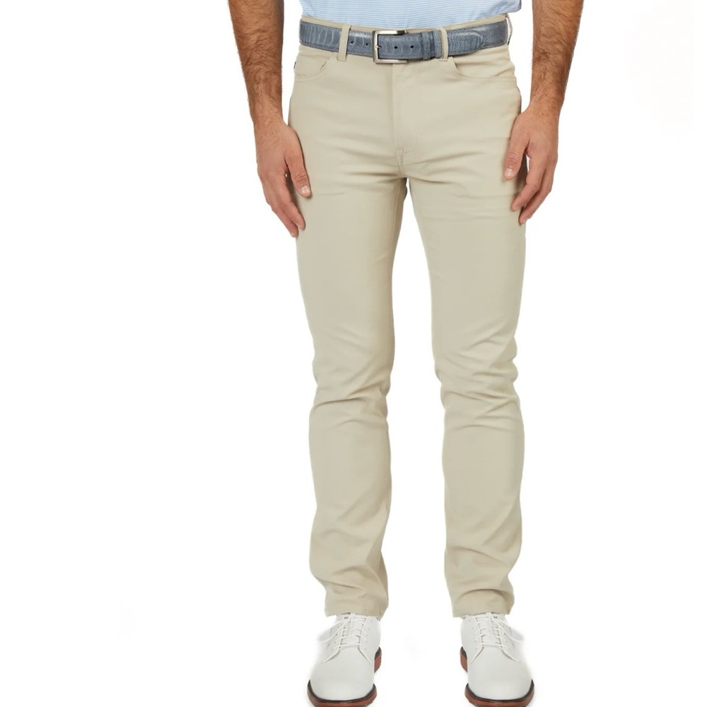 Stitch Heston Five Pocket Men's Cream Pants Size 34 x 32